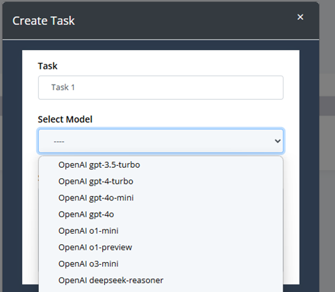 Tasks Configuration